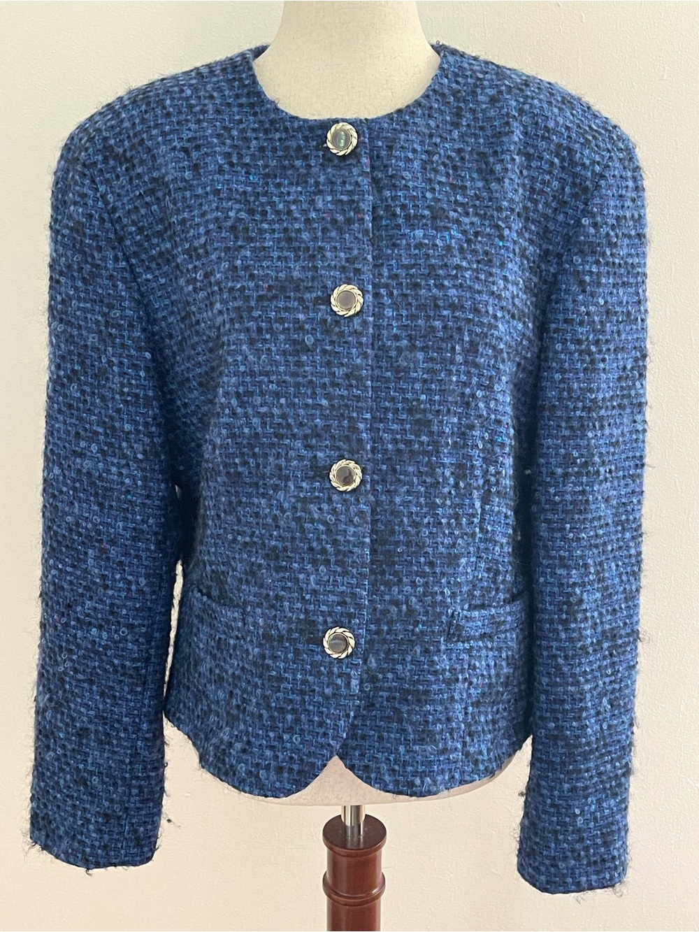 Pendleton 100% Virgin Wool VTG Blazer USA Academia